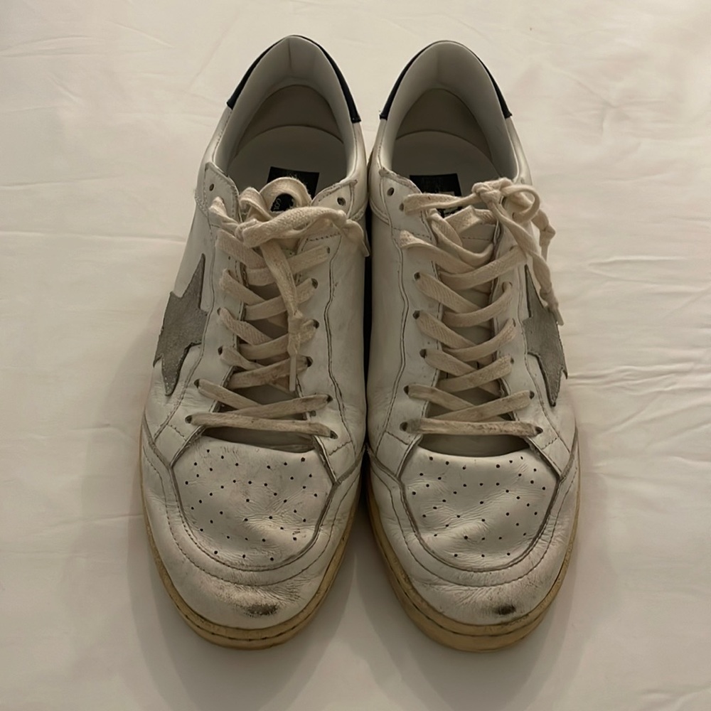 Golden Goose Deluxe Brand Ballstar Lace-Up Sneakers